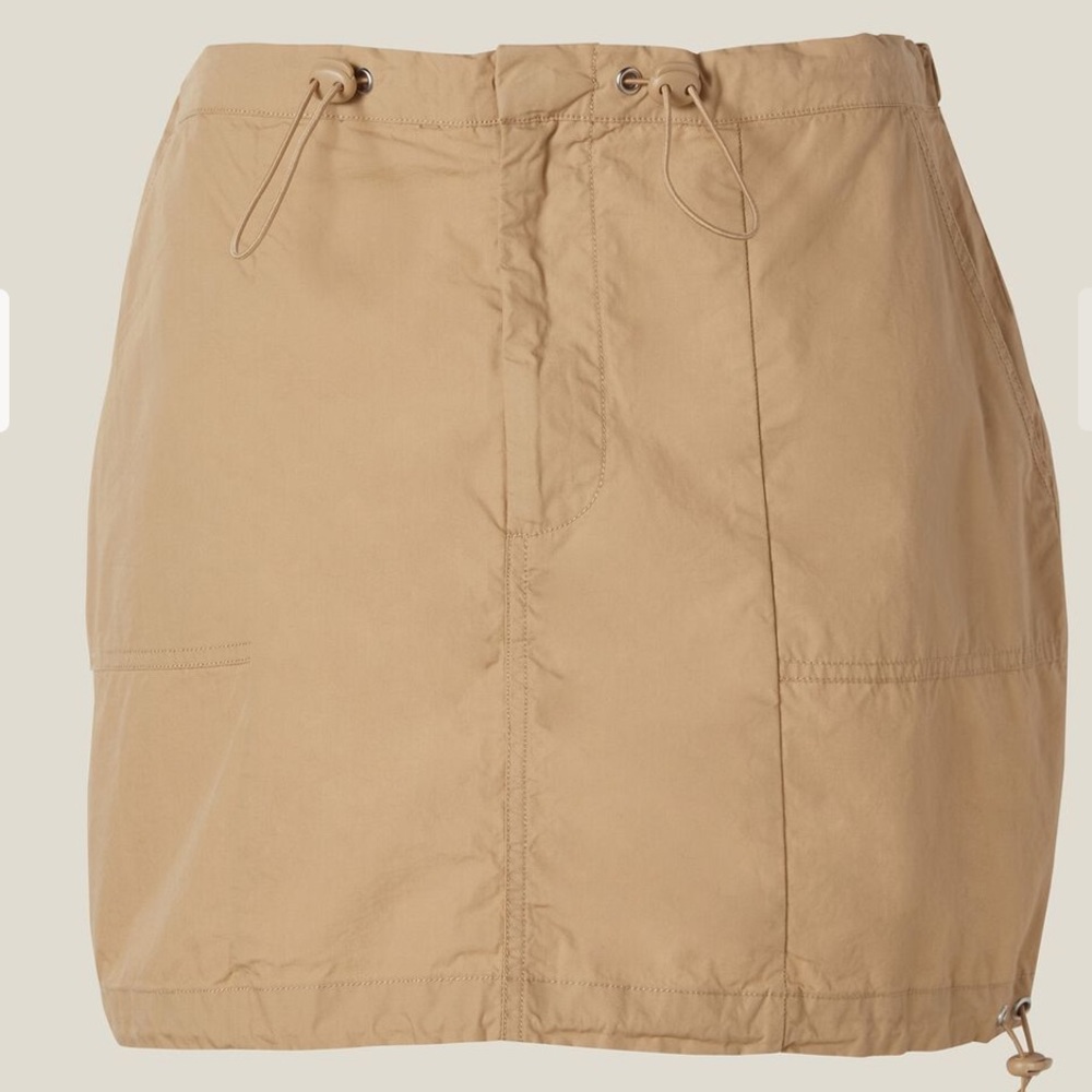 jordon cargo mini skirt color sand
